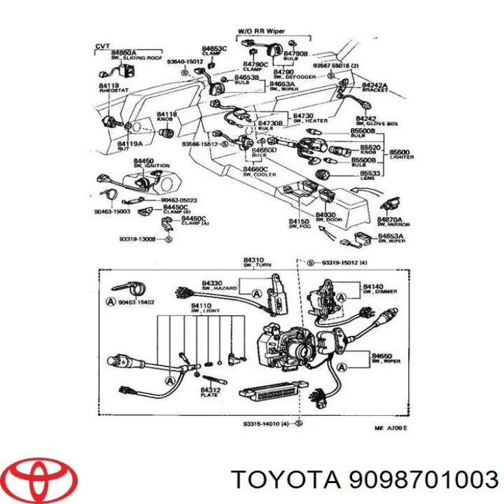 Купити 9098701003 Toyota 
