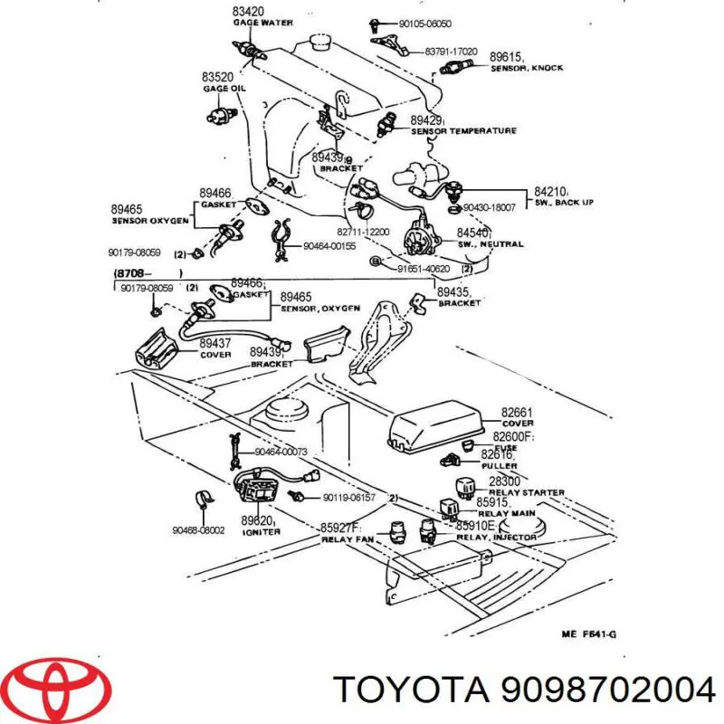 Купити 39798SE0003 Honda Реле протитуманної фари