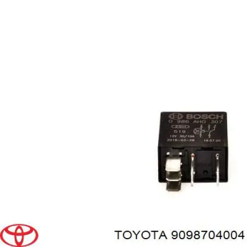 Реле електричне багатофункціональне Toyota Yaris (P13) (Тойота Яріс)