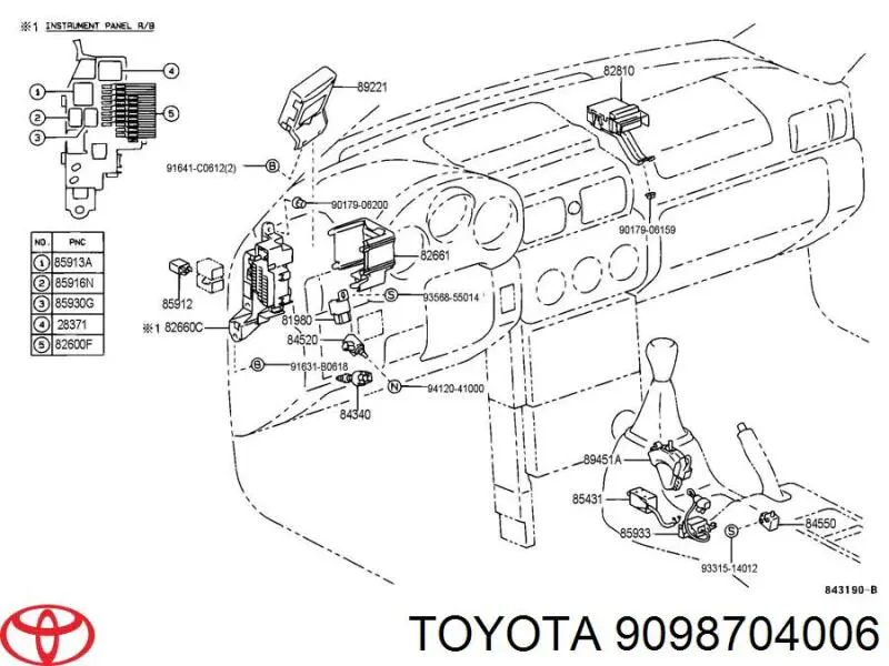 Купити 9098704006 Toyota 