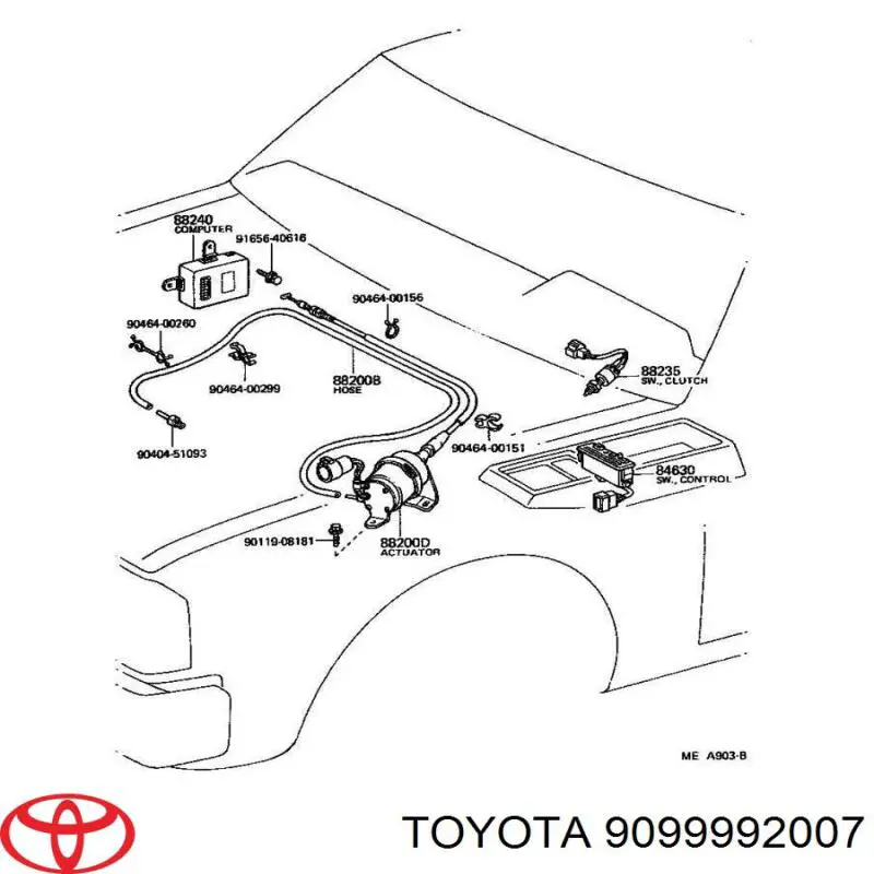  9099992007 Toyota