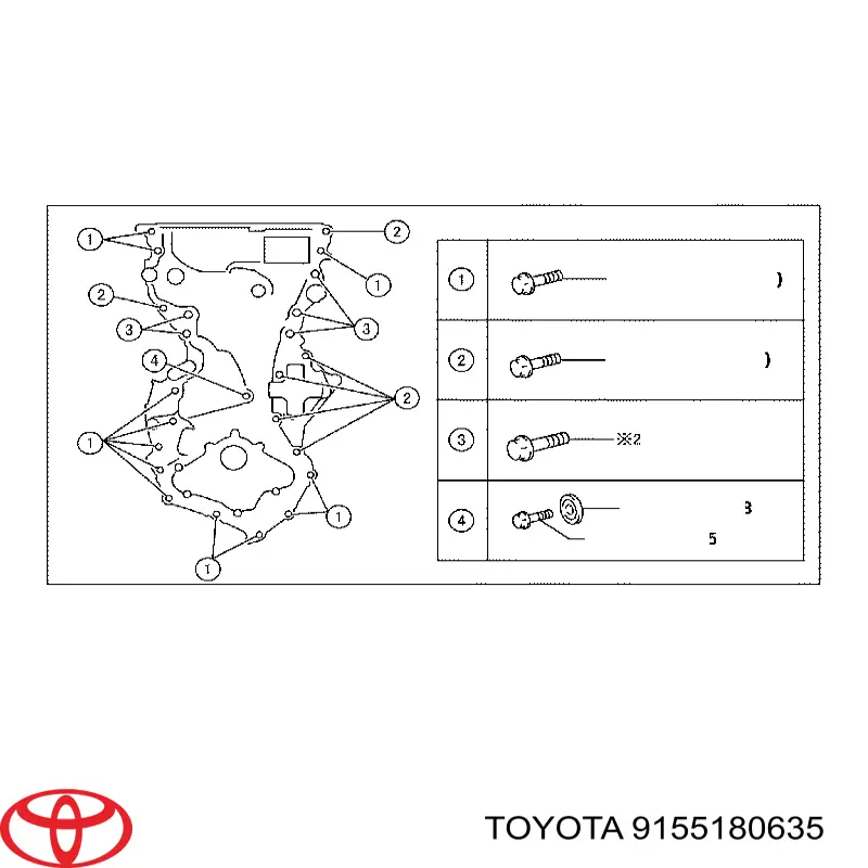 9155180635 Toyota 