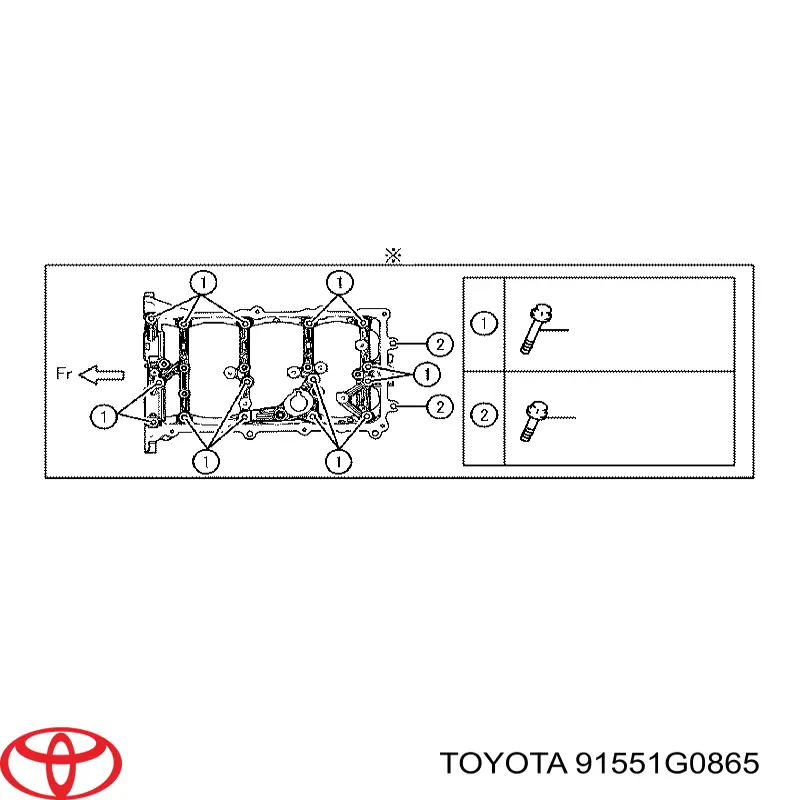 91551G0865 Toyota 