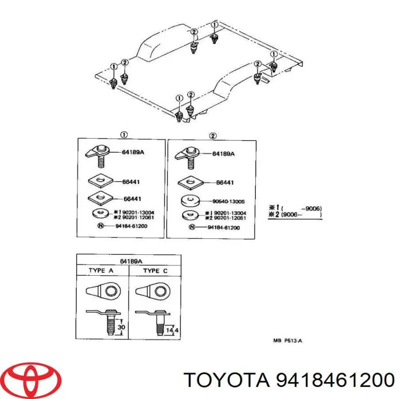  9418461200 Toyota