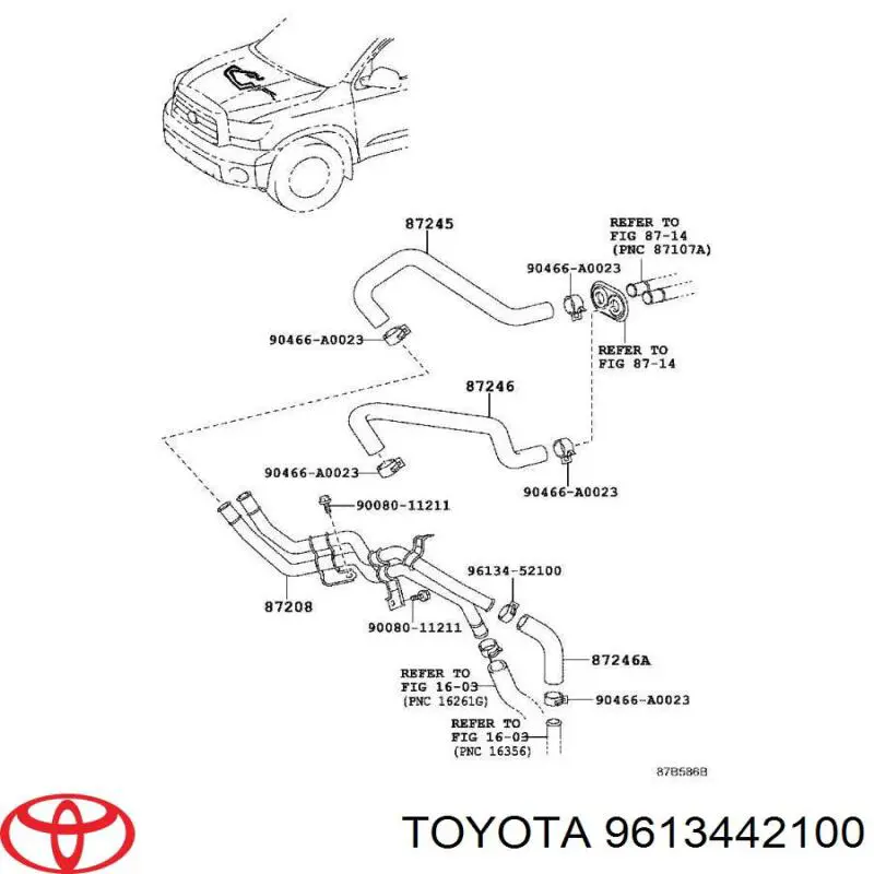 Toyota 9613442100 ціна, від 3.22 USD