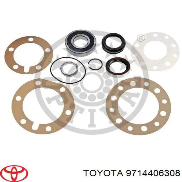 Підшипник маточини задньої 9714406308 Toyota