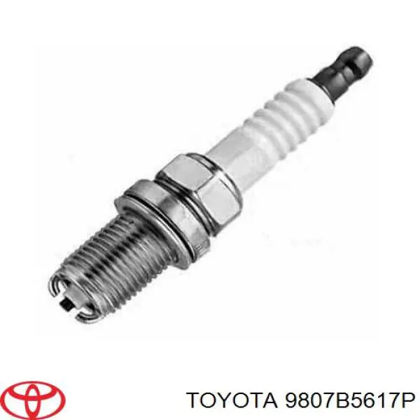 Свічки автомобільні Toyota 9807B5617P ціна, від 4.96 USD