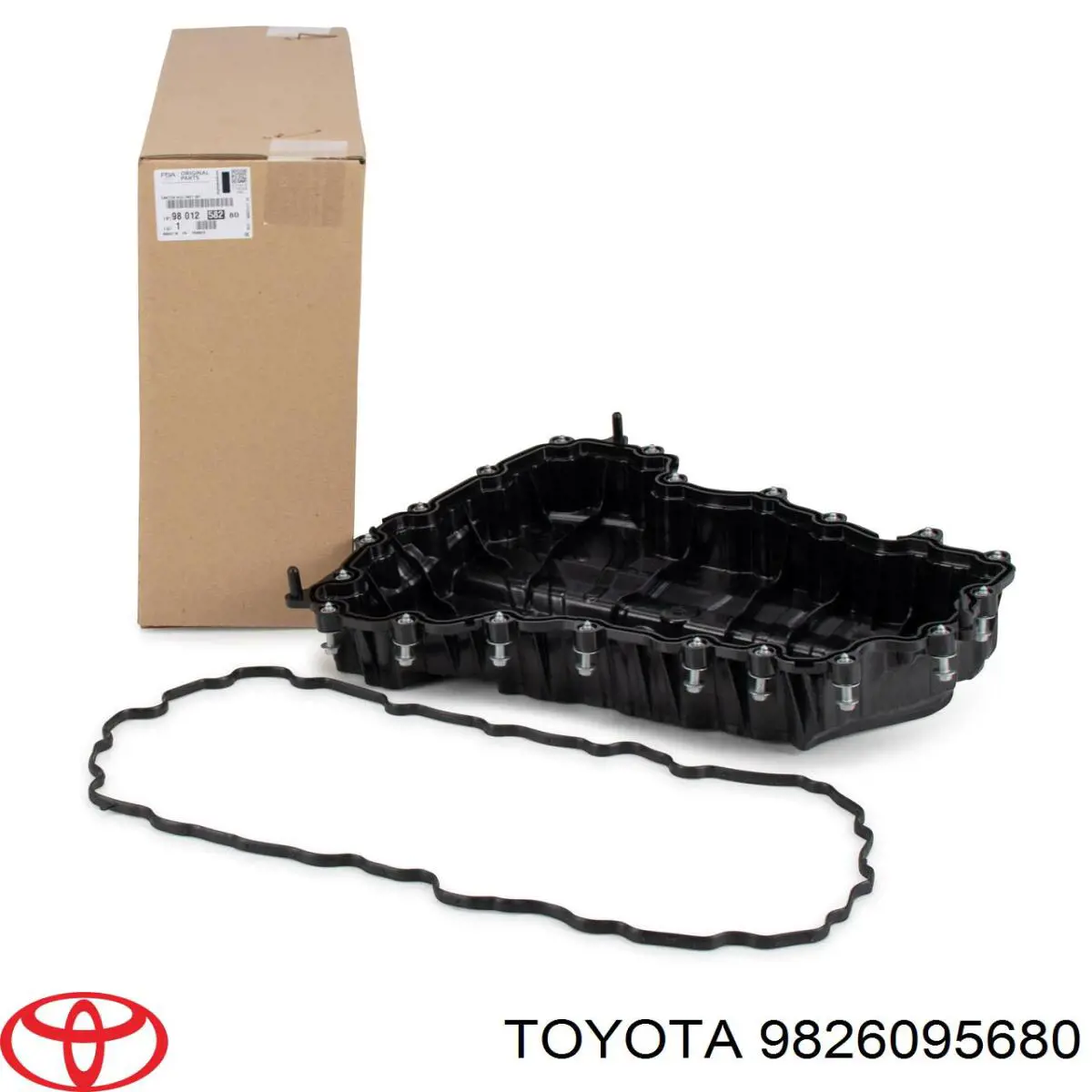 Купити 9826095680 Peugeot/Citroen Кронштейн супорта радіатора, нижній