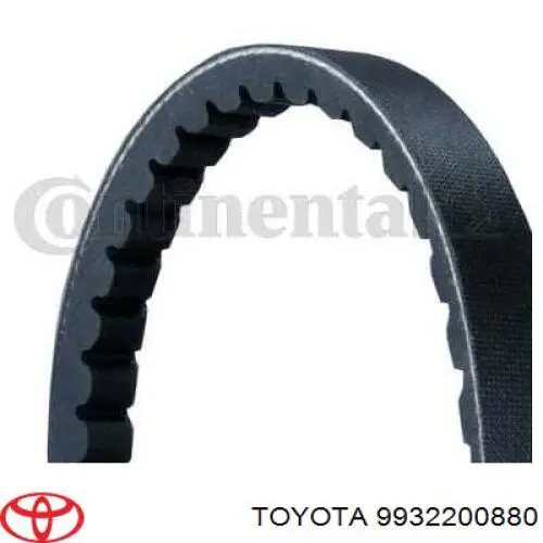 Ремінь приводний, агрегатів 9932200880 Toyota