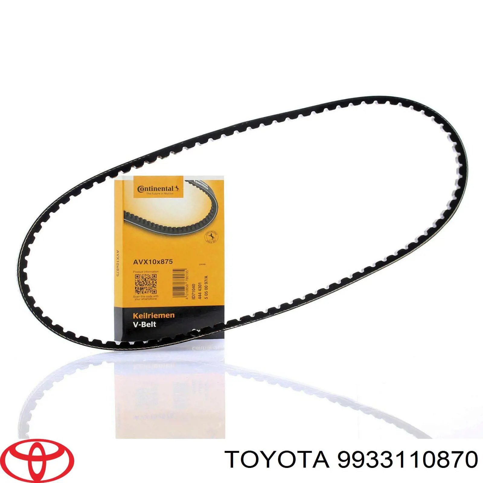 9933110870 Toyota Поліклиновий ремінь