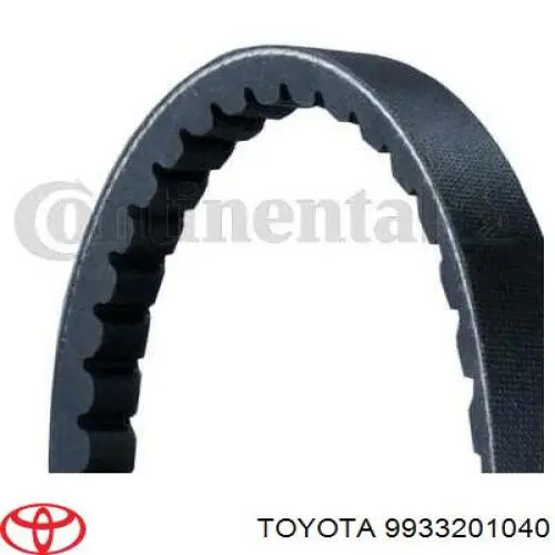 Ремінь приводний, агрегатів 9933201040 Toyota