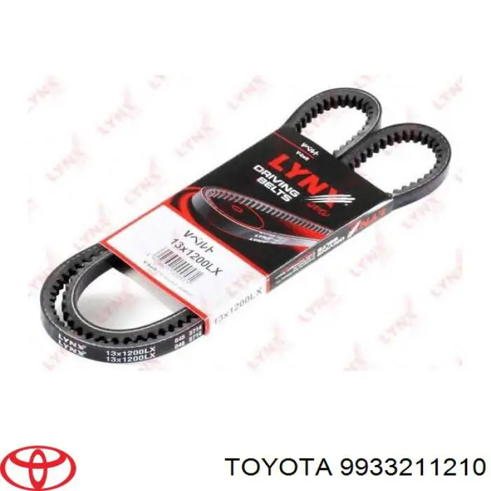 Ремінь генератора 9933211210 Toyota
