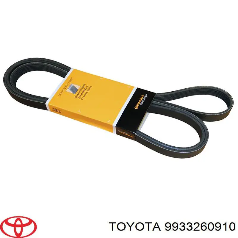 Ремінь генератора 9933260910 Toyota