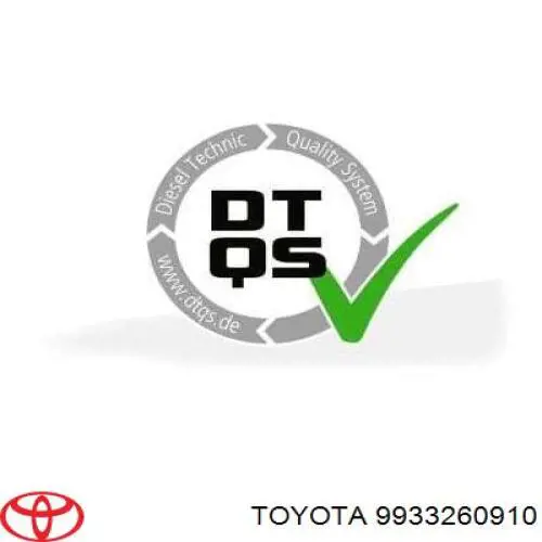 9933260910 Toyota Поліклиновий ремінь