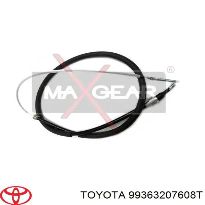 99363207608T Toyota ремінь приводний, агрегатів