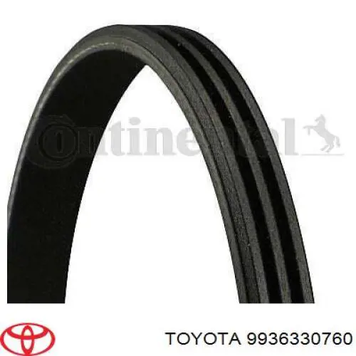 Клиновий ремінь Toyota 9936330760 ціна, від 4.22 USD