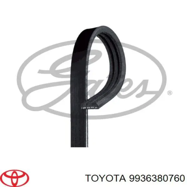 Купити 9936380760 Toyota Ремінь генератора