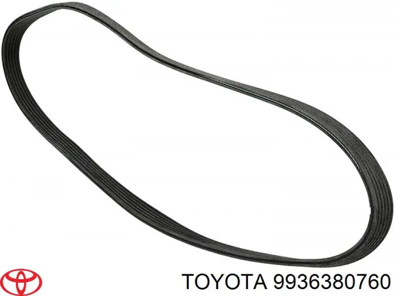 Клиновий ремінь Toyota 9936380760 ціна, від 3.87 USD