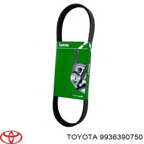 Ремінь генератора 9936390750 Toyota