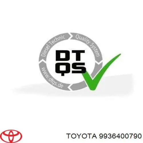 Ремінь приводний, агрегатів 9936400790 Toyota