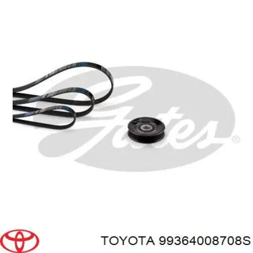 Ремінь генератора 99364008708S Toyota