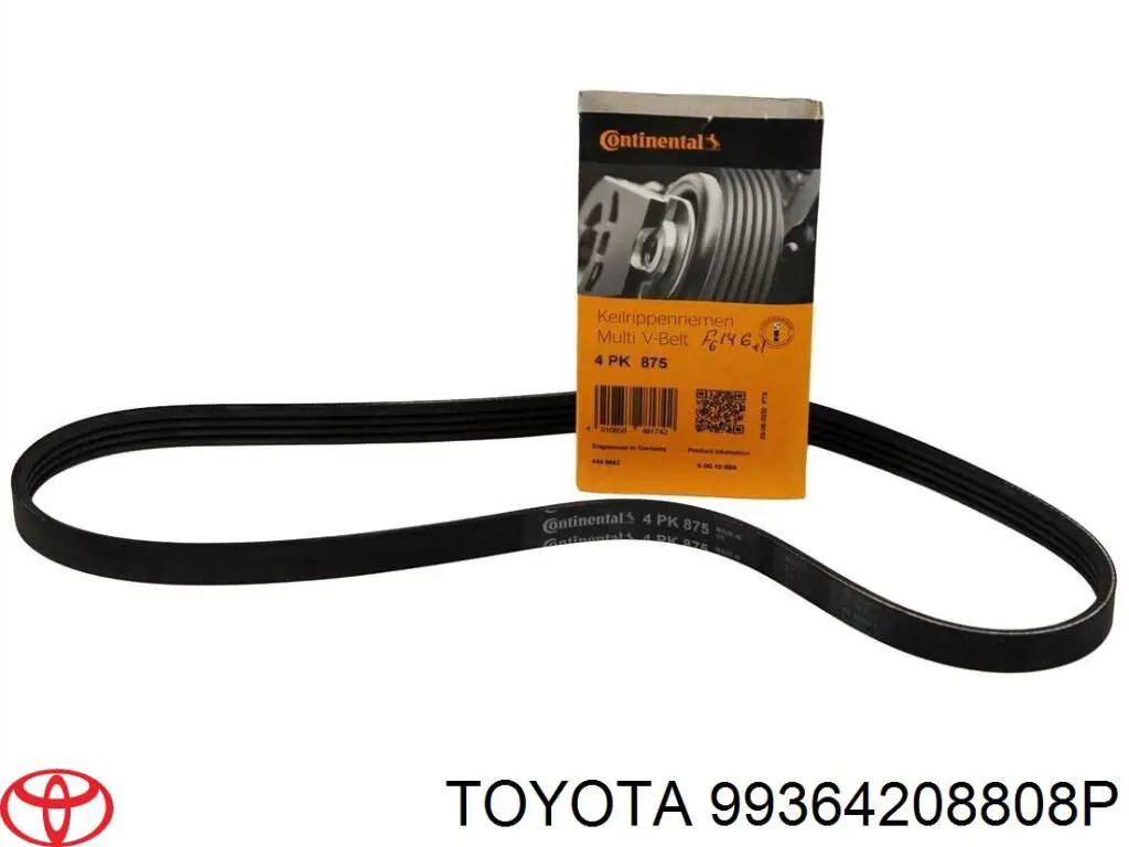 Ремінь генератора 99364208808P Toyota