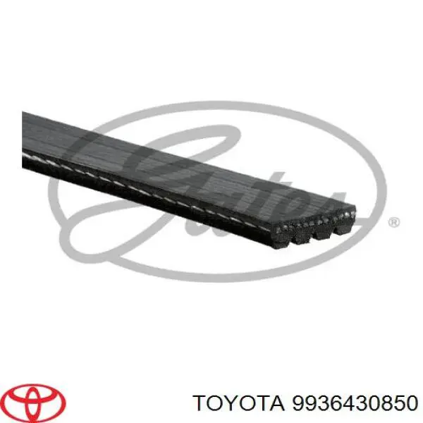 9936430850 Toyota ремінь приводний, агрегатів