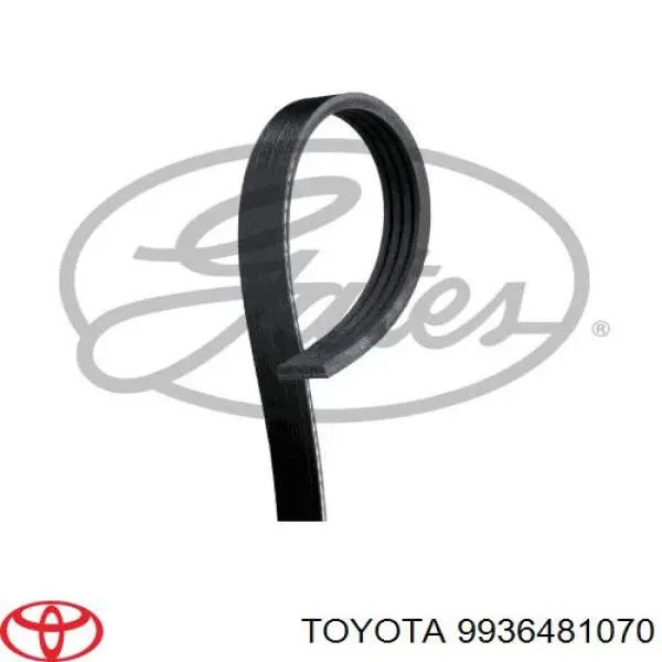 Ремінь приводний, агрегатів 9936481070 Toyota