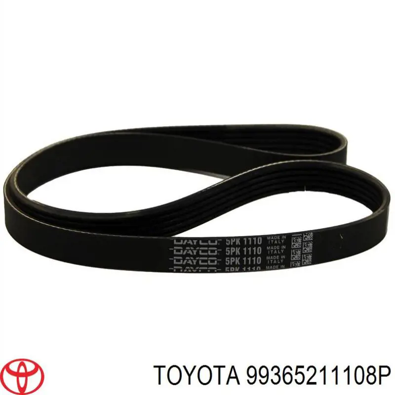 Клиновий ремінь Toyota 99365211108P ціна, від 7.20 USD