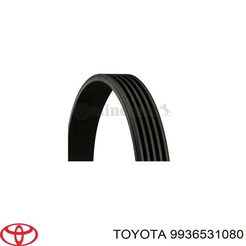 9936531080 Toyota Поліклиновий ремінь