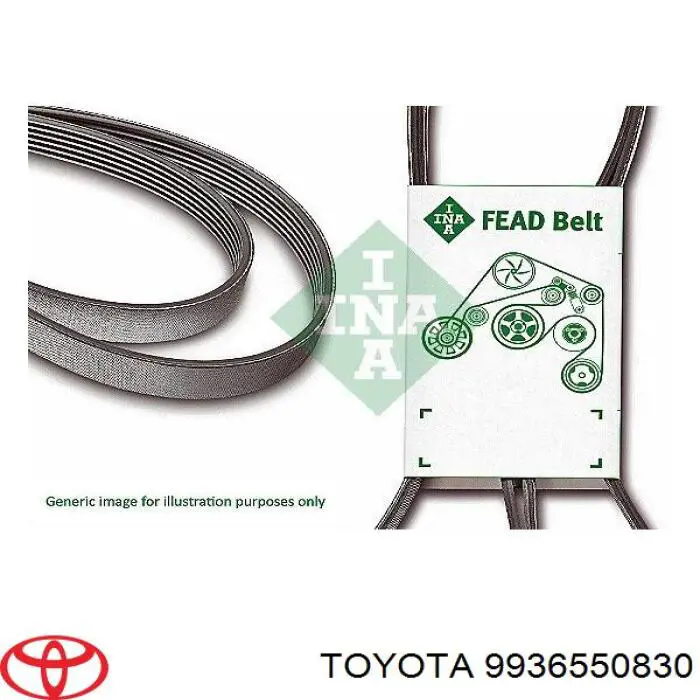 Купити 9936550830 Toyota Ремінь генератора