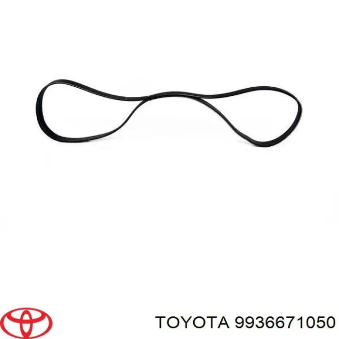 Ремінь приводний, агрегатів 9936671050 Toyota