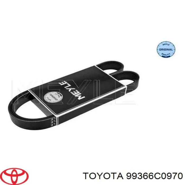 Клиновий ремінь Toyota 99366C0970 ціна, від 13.70 USD