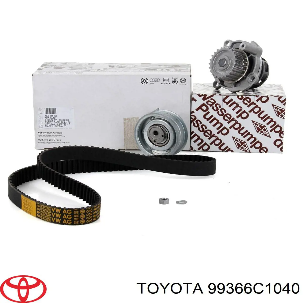 Клиновий ремінь Toyota 99366C1040 ціна, від 10.12 USD