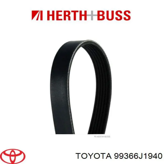 Клиновий ремінь Toyota 99366J1940 ціна, від 16.60 USD