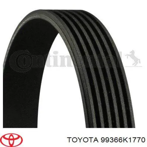 Купити 99366K1770 Toyota Ремінь генератора