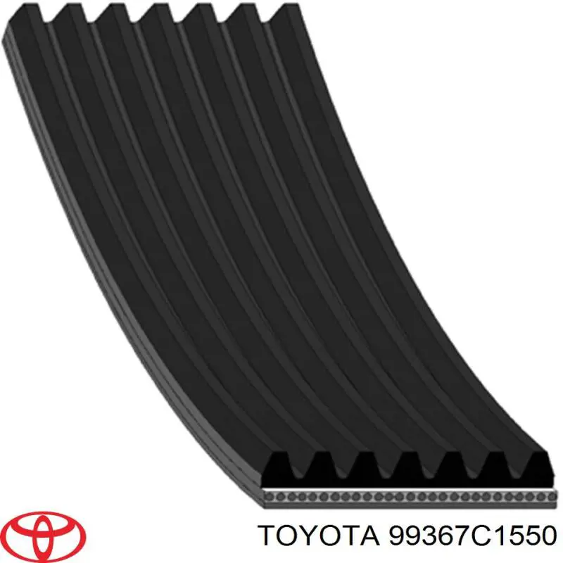 Купити 99367C1550 Toyota Ремінь генератора