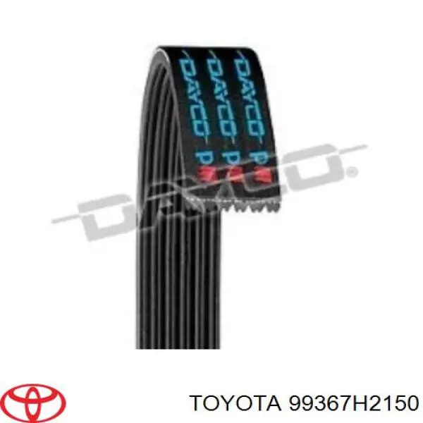 Купити 99367H2150 Toyota Ремінь генератора