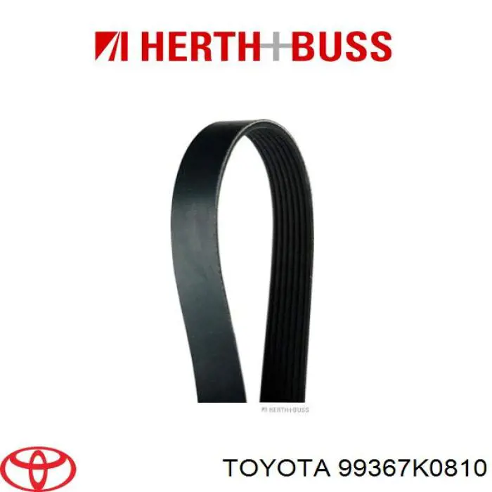 Клиновий ремінь Toyota 99367K0810 ціна, від 41.02 USD