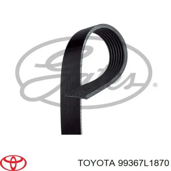 Клиновий ремінь Toyota 99367L1870 ціна, від 18.90 USD