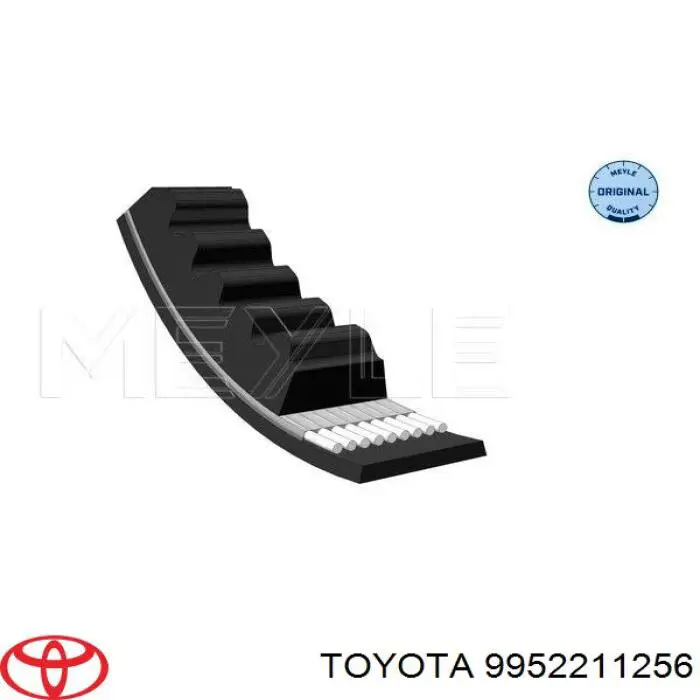 Ремінь приводний, агрегатів 9952211256 Toyota