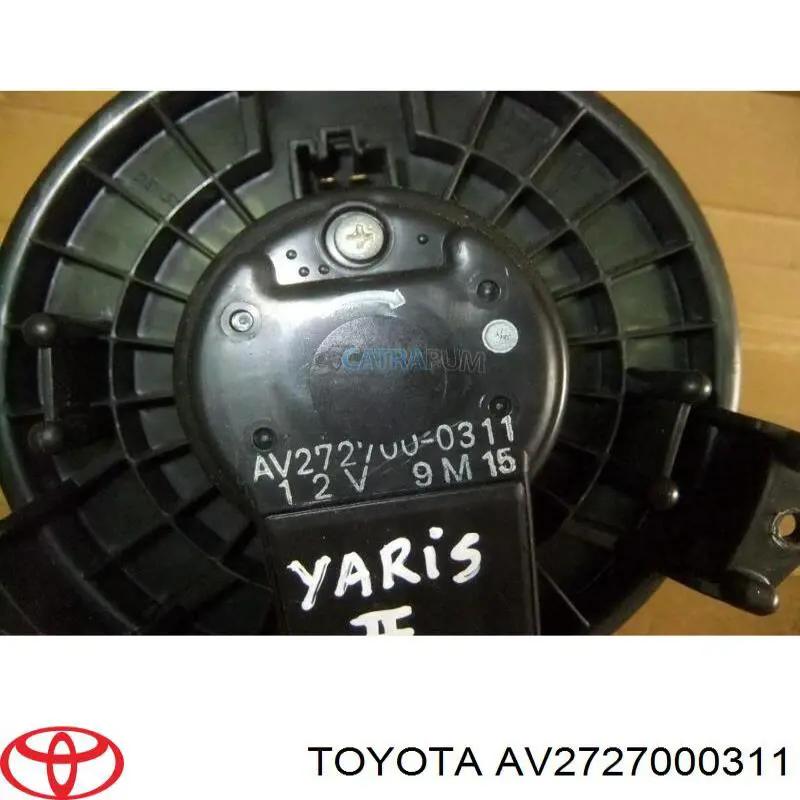 Двигун вентилятора пічки (обігрівача салону) Toyota AV2727000311 ціна, від 36.81 USD