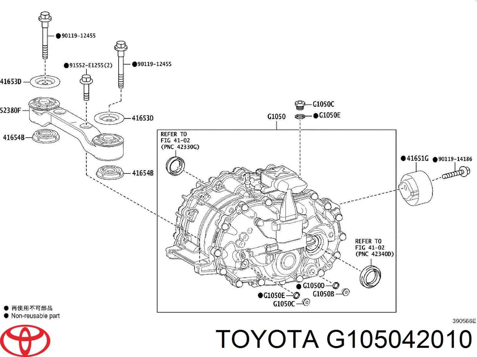  G105042010 Toyota