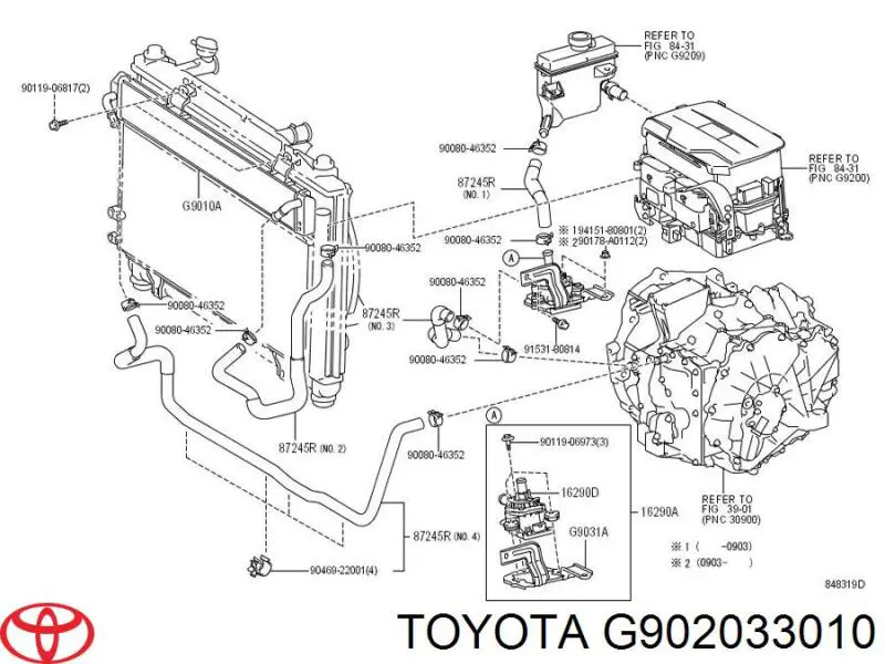  Toyota G902033010 ціна, від 126.69 USD