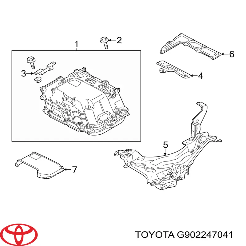 Купити G902247041 Toyota 