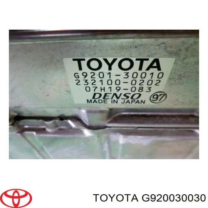 G920030030 Toyota 