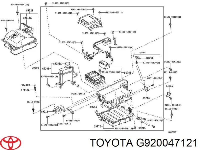 Інвертор струму Toyota G920047121 ціна, від 380.08 USD