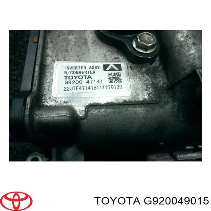 G920049015 Toyota Инвентор струму