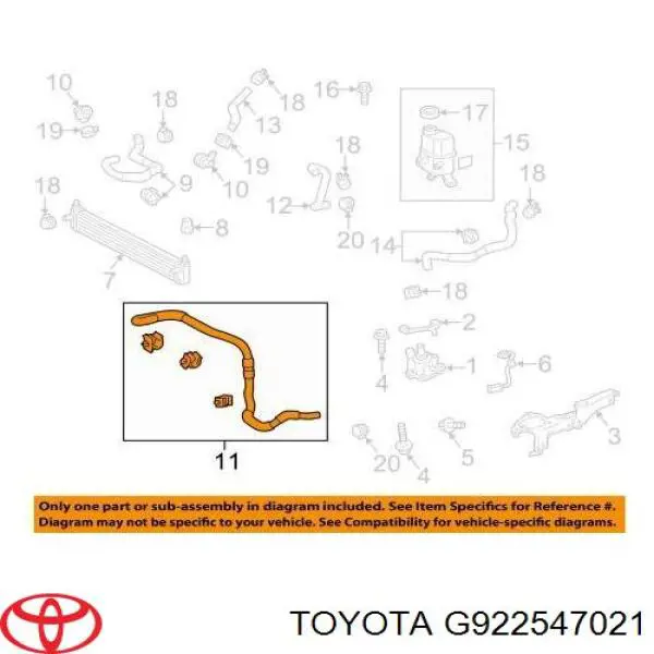 G922547021 Toyota 