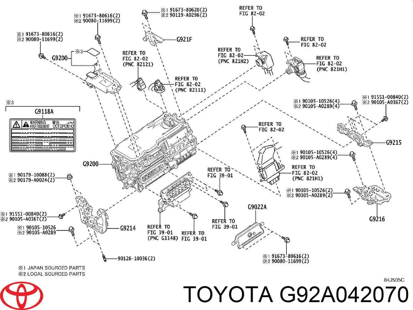  G92A042070 Toyota